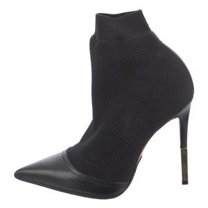 Balmain sock boots heels
